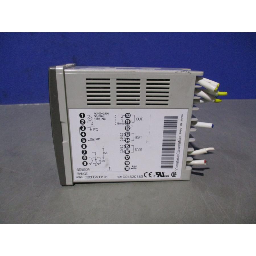 中古 YAMATAKE SDC20 C206DA00101 デジタル指示調節計 (JAJR70828C214