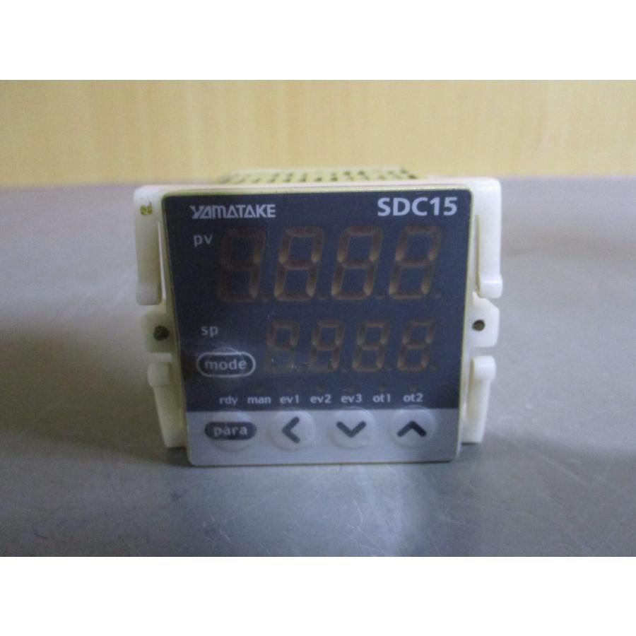azbil SDC15 デジタル指示調節計　3個 中古 YAMATAKE AZBIL デジタル指示調節計 SDC15 3個 (JAKR61003D057