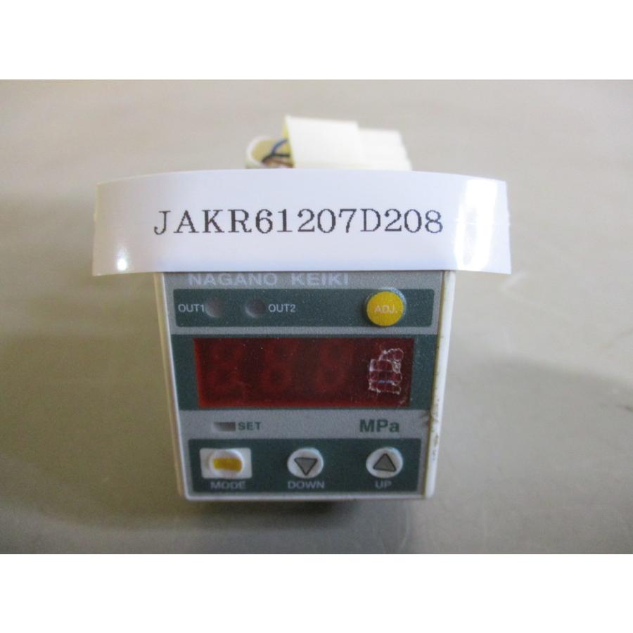 中古 長野計器 ZT60-2N6 半導体産業用デジタル圧力計(JAKR61207D208