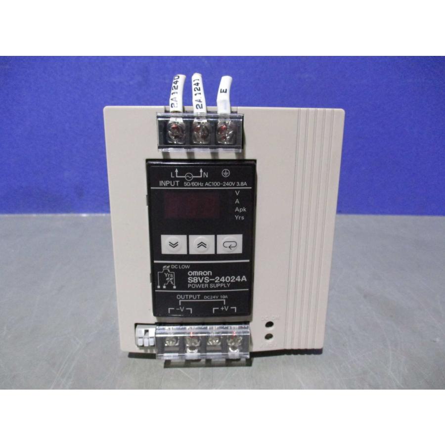 中古 OMRON POWER SUPPLY S8VS-24024A パワーサプライ(JAMR60919C051