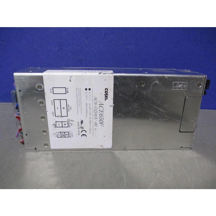 中古COSEL ACE650F AC6-O2HHV-00 スイッチング電源 AC100~240V 650W