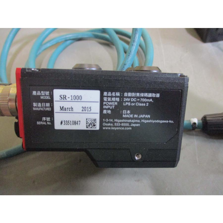 中古 KEYENCE SR-1000 オートフォーカスコードリーダ