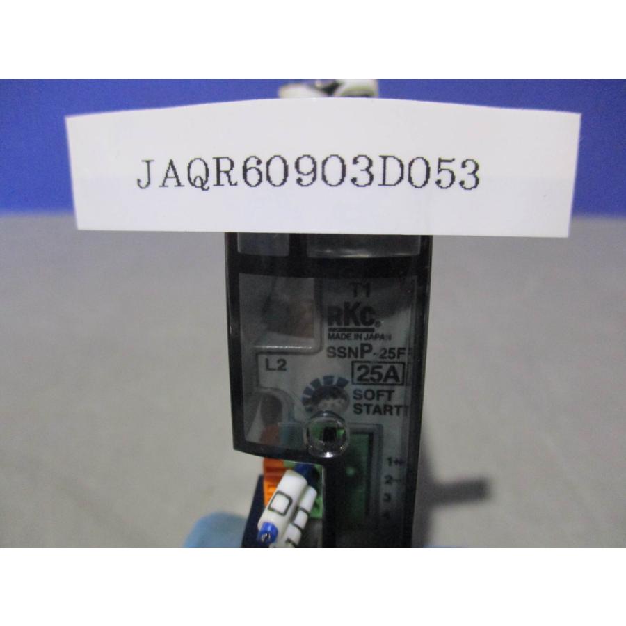 中古 RKC DINレール取付電力調整器 位相制御 SSNP-25F (JAQR60903D053