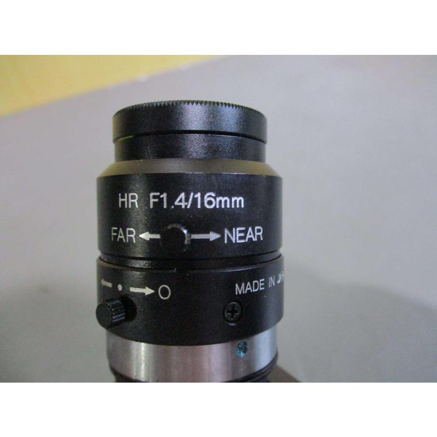 中古 KEYENCE カラーカメラ CV-200C COLOR CCD MEGA DIGITAL レンズ