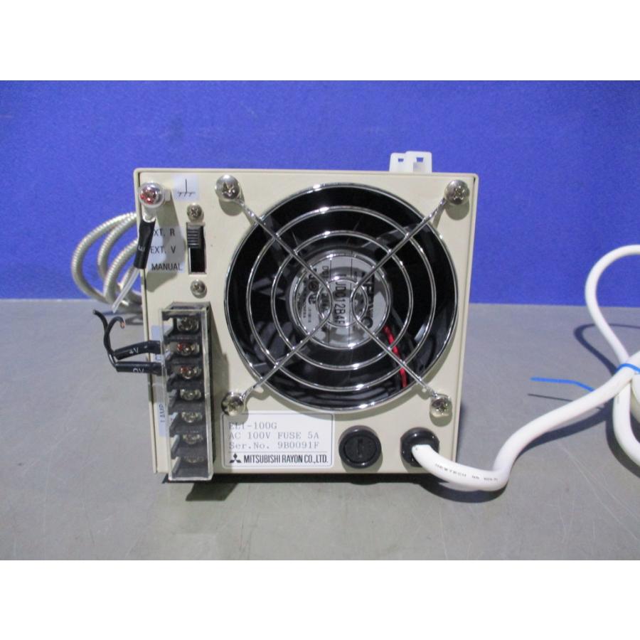 中古 MITSUBISHI ELI-100G レイヨン ハロゲン光源装置 100VAC 通電OK