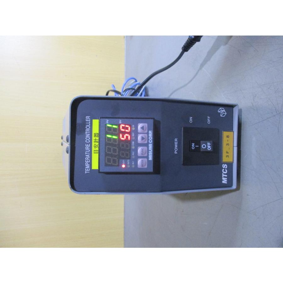 中古 MTCS 3F-3-8 温度調節コントローラー 通電OK(JATR61126A008