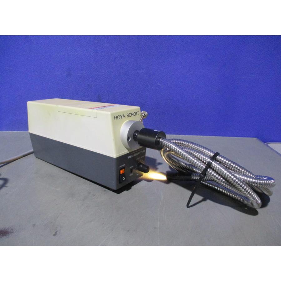 中古 HOYA-SCHOTT MEGALIGHT 50 コールドライト 通電OK (JATR70404D046