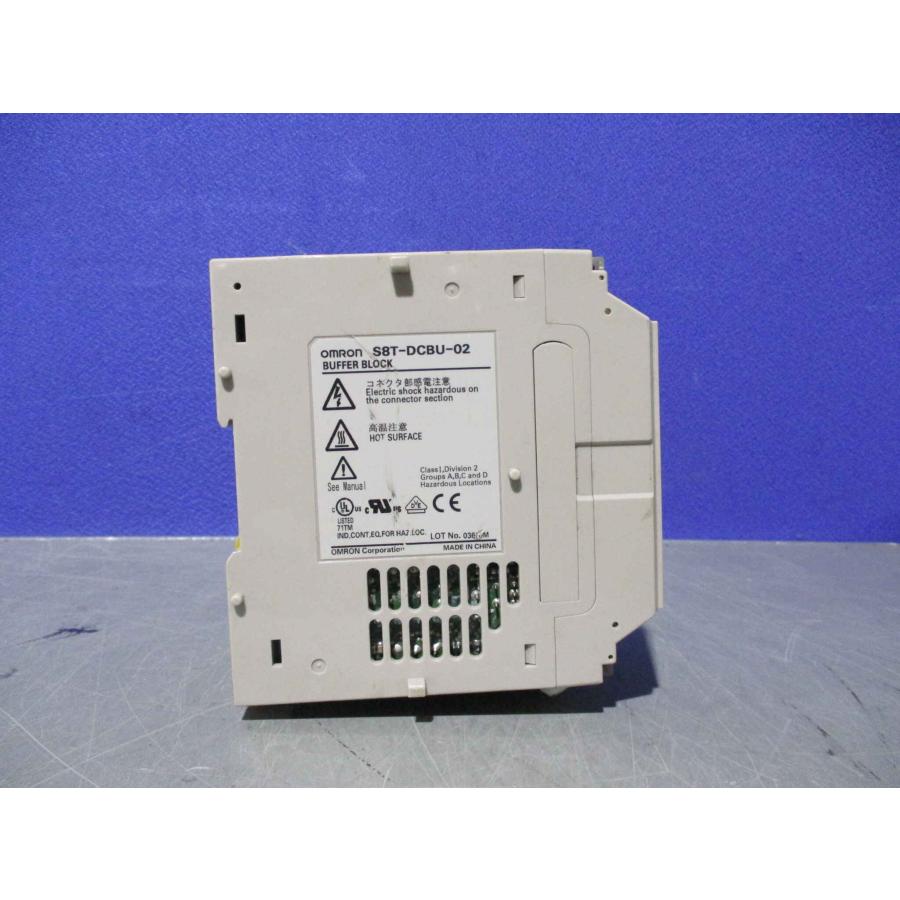 中古OMRON BUFFER BLOCK S8T-DCBU-02 瞬停対策ブロック 2SET(JAUR60308C045 ...