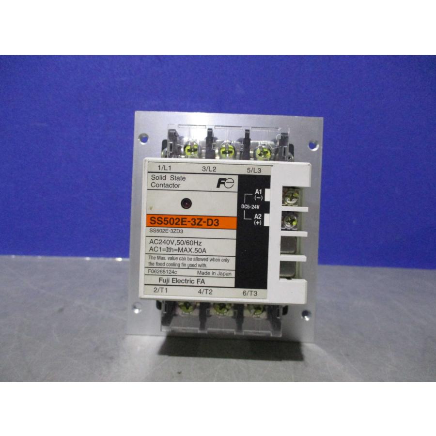 中古 Fuji SS502E-3Z-D3 /SX1-E12 ソリッドステートコンタクタ