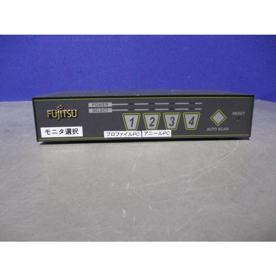 中古 FUJITSU KVM SWITCH FS-1004AT (JAUR60312C142) : growdetrading