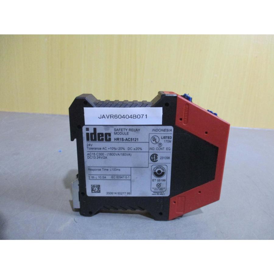 中古 IDEC SAFETY RELAY MODULE HR1S-AC5121 (JAVR60404B071) : growdetrading ...