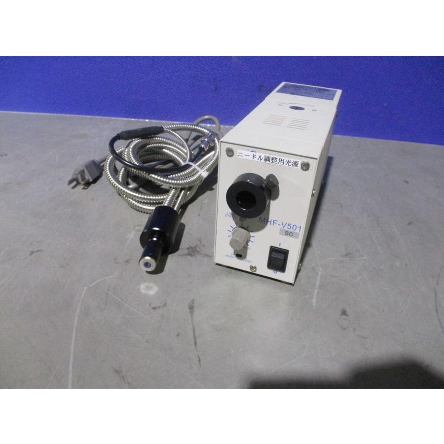 MORITEX MHF-V501-SC ハロゲン光源装置 本体 中古 MORITEX MHF-V501-SC ハロゲン光源装置 通電OK (JAVR60410D007