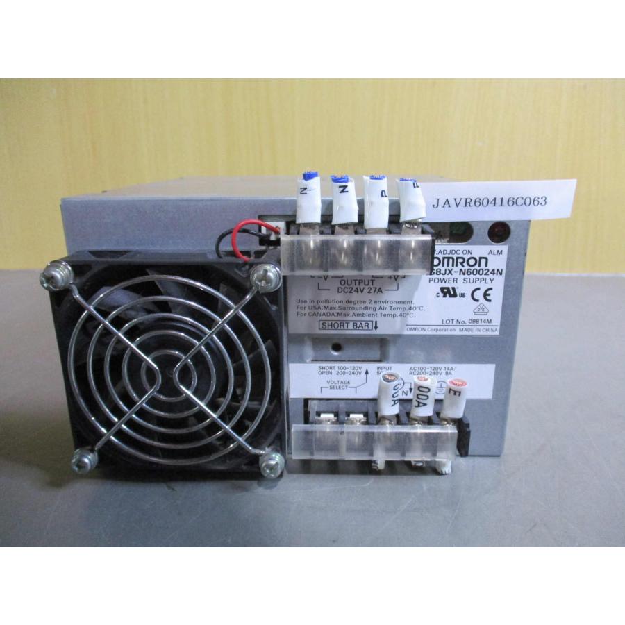 中古 OMRON power supply S8JX-N60024N スイッチング・パワー