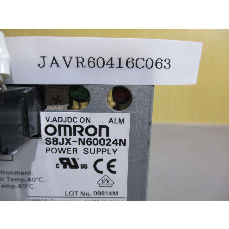 中古 OMRON power supply S8JX-N60024N スイッチング・パワー