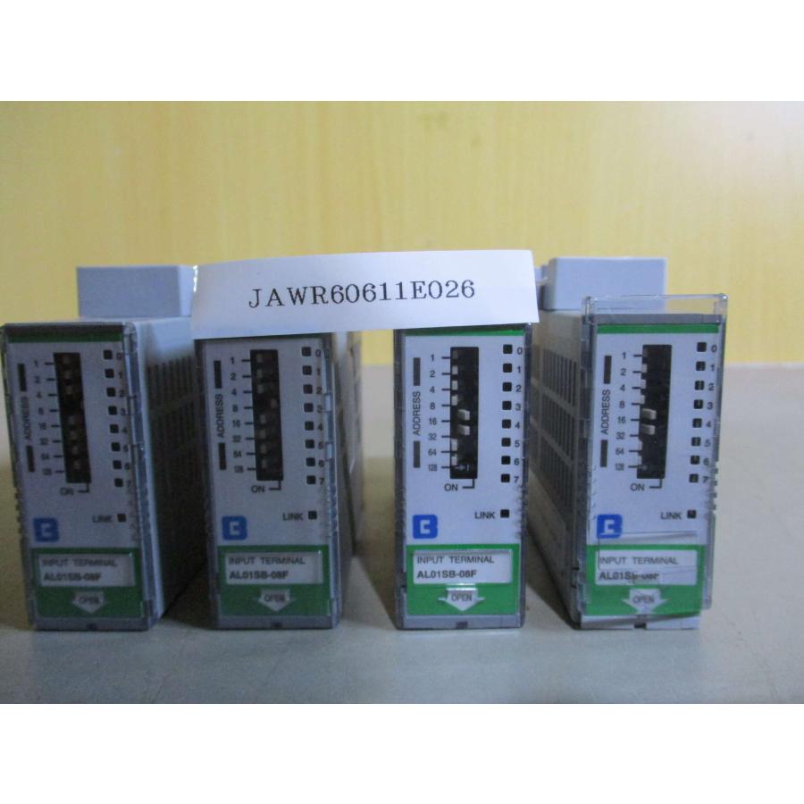 中古 Anywire コンパクトターミナル コネクタタイプ AL01SB-08F 4個(JAWR60611E026 ...