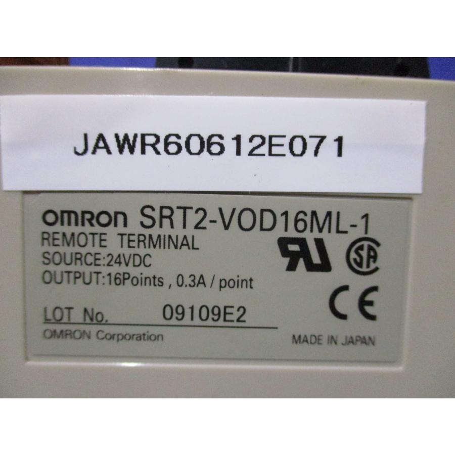 中古 OMRON REMOTE TERMINAL SRT2-VOD16ML-1 2個 (JAWR60612E071