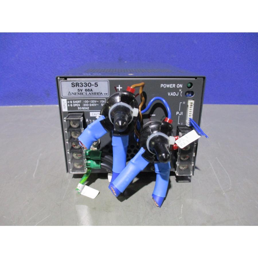 中古 NEMIC LAMBDA AC入力電源(AC-DCコンバータ) SR330-5 5V 66A (JAWR80225D102)
