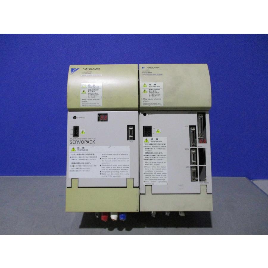 中古 YASKAWA VS-656 MR5 200V CLASS 3PH 15KW / VS-626M5 INVERTER