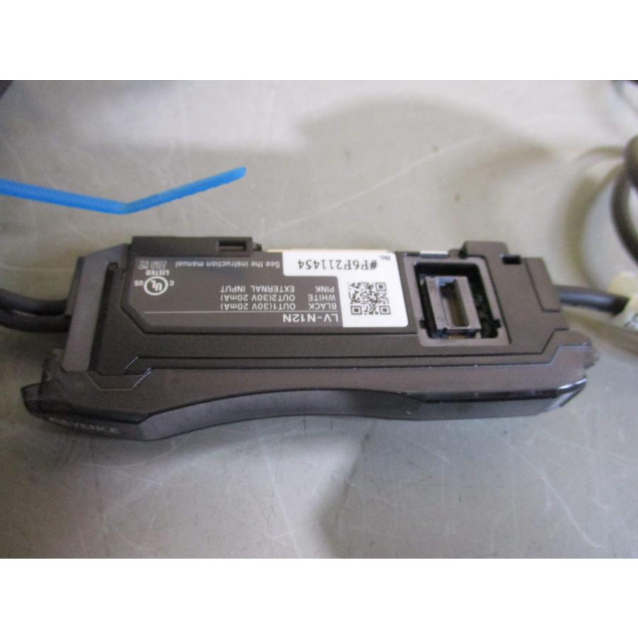 中古KEYENCE LV-N12N/LV-S62 超小型デジタルレーザセンサー