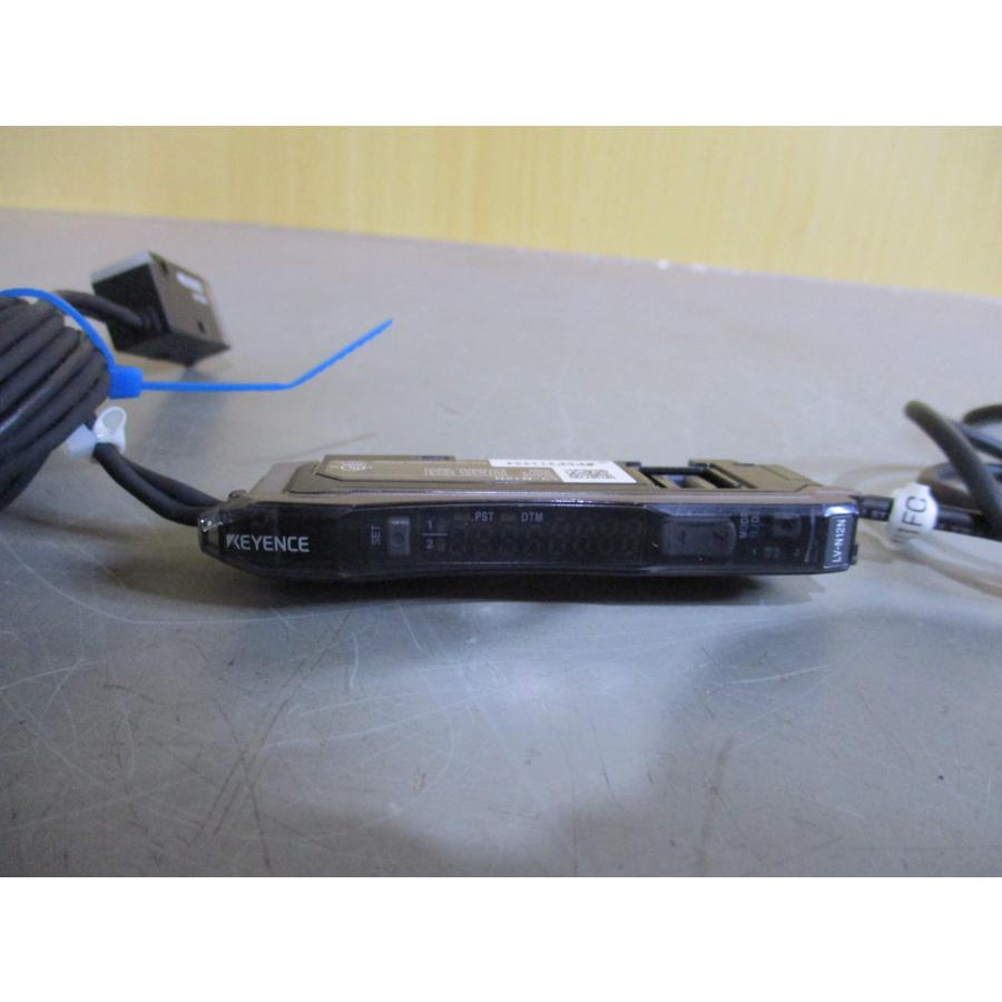 中古KEYENCE LV-N12N/LV-S62 超小型デジタルレーザセンサー