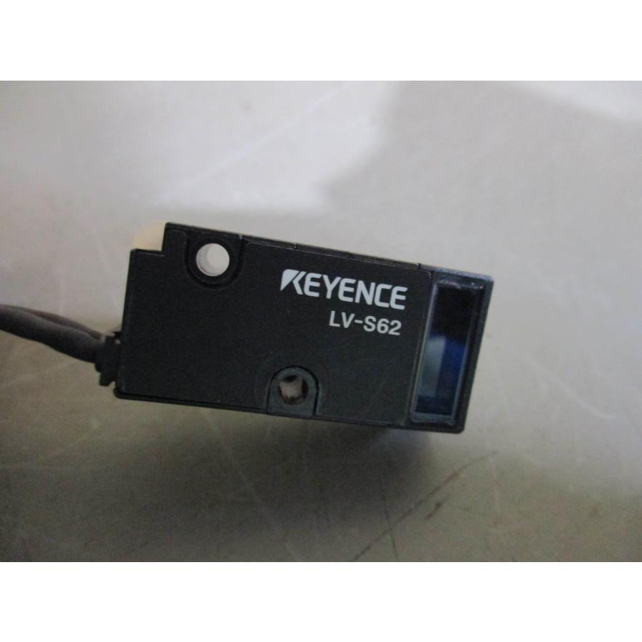 中古KEYENCE LV-N12N/LV-S62 超小型デジタルレーザセンサー
