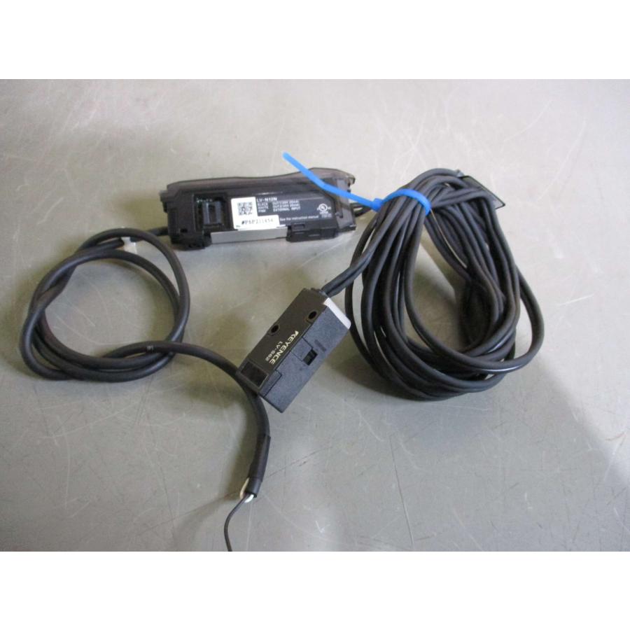 中古KEYENCE LV-N12N/LV-S62 超小型デジタルレーザセンサー