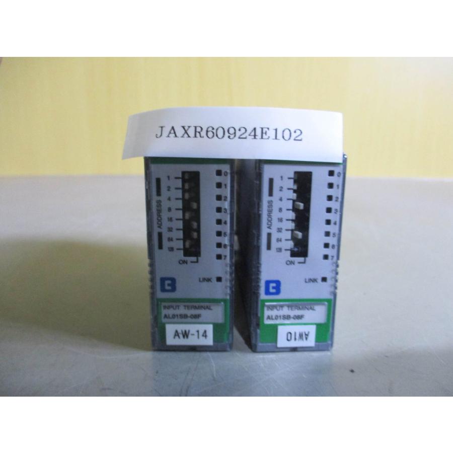 中古 Anywire コンパクトターミナル コネクタタイプ AL01SB-08F 2SET(JAXR60924E102 ...