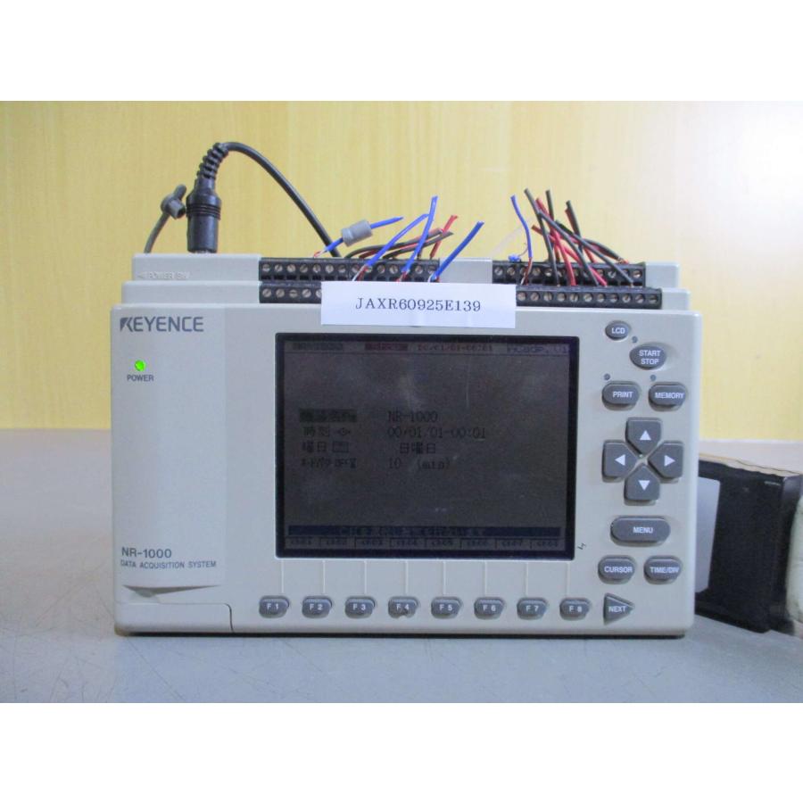 中古 KEYENCE NR-1000 モバイル型温度レコーダ ＜通電OK