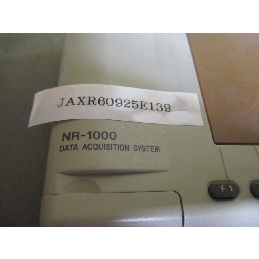 NR-1000。 NR-1010，通電に確認した 中古 KEYENCE NR-1000 モバイル型温度レコーダ ＜通電OK