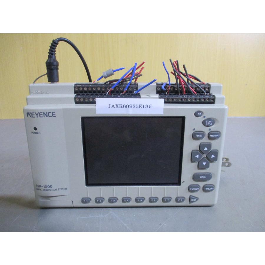 中古 KEYENCE NR-1000 モバイル型温度レコーダ ＜通電OK