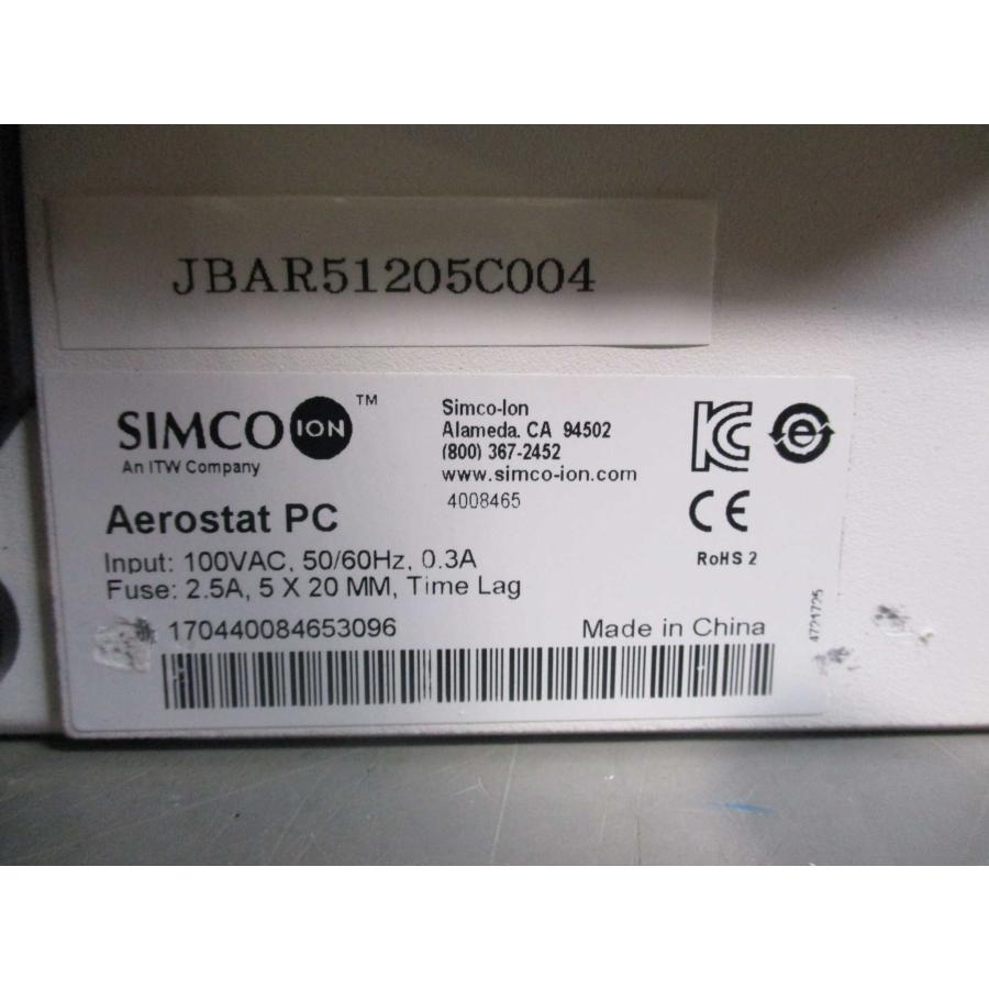 中古 SIMCO AEROSTAT PC 94502 4008465 イオン化エアブロワー ＜通電OK
