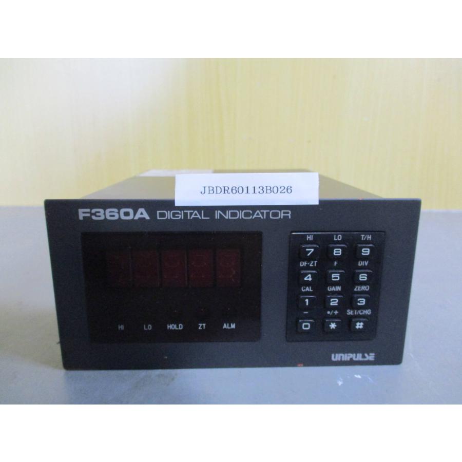 中古 UNIPULSE DIGITAL INDICATOR F360A デジタル指示計 
