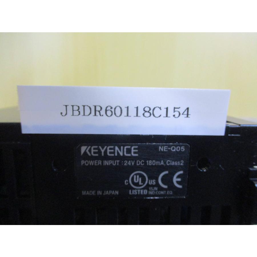 中古 KEYENCE NE-Q05 EtherNet/IP対応イーサネットスイッチ5ポート