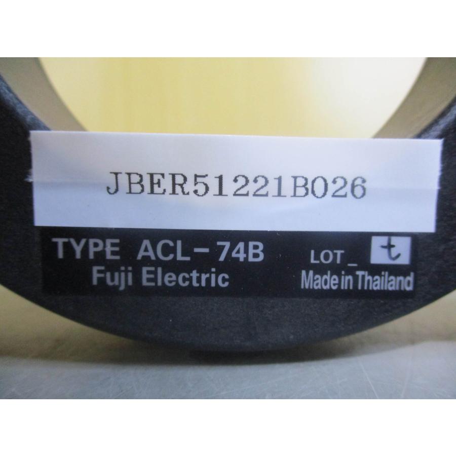 中古 FUJI ELECTRIC ACL-74B ラジオノイズ低減用零相リアクトル (JBER51221B026)｜growdetradingltd｜02