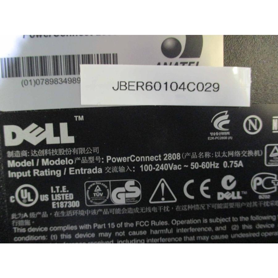 中古 DELL PowerConnect 2808 details (JBER60104C029) JBER60104C029