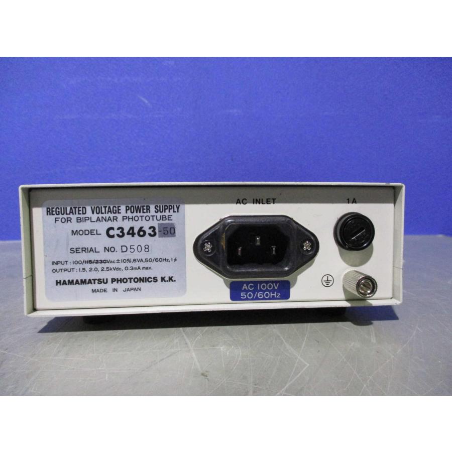中古 HAMAMATSU PHOTONICS K.K. C3463-50 AC 100V 50/60Hz 中古 HAMAMATSU PHOTONICS K.K. C3463-50 AC 100V 50/60Hz
