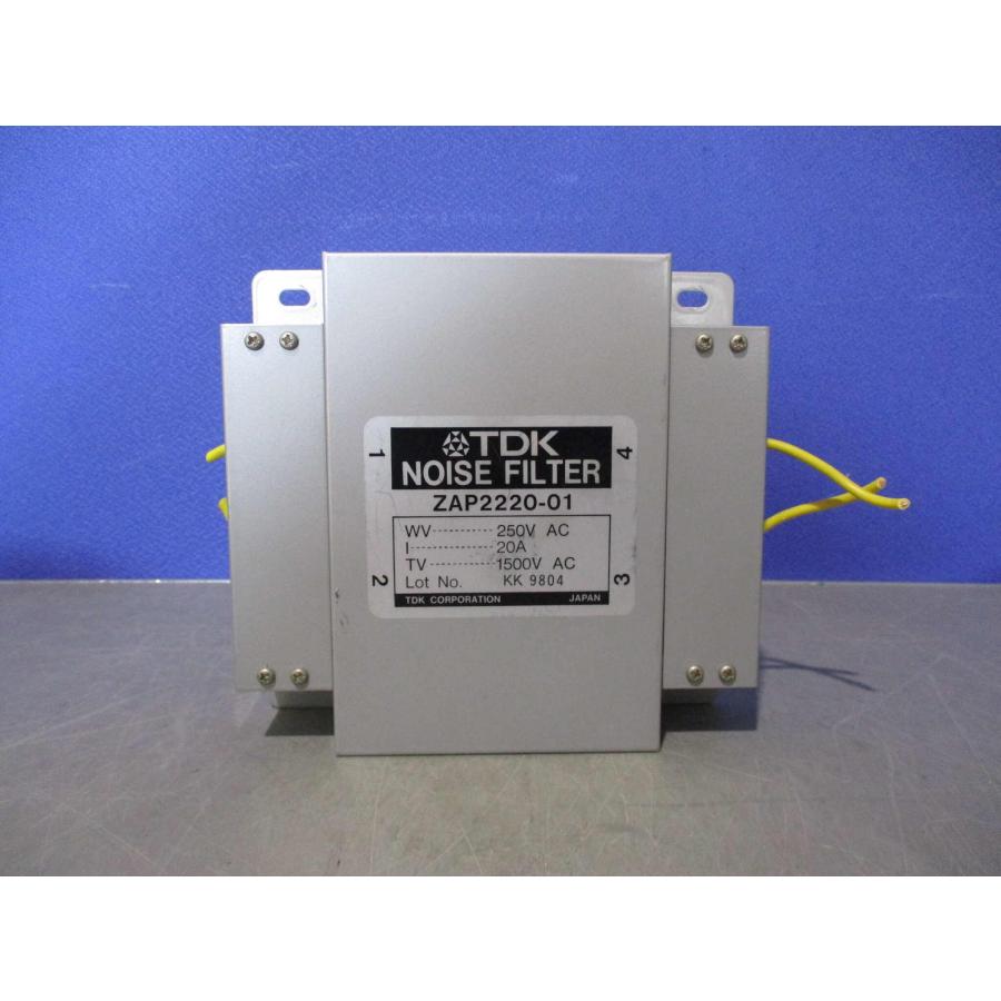 中古 TDK NOISE FILTER ZAP2220-01ノイズフィルター(JBFR51213C046
