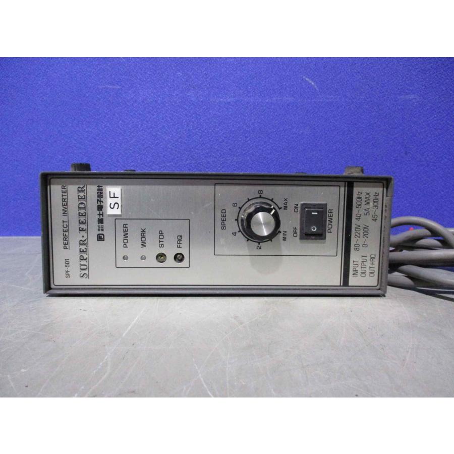 中古 FUJIDEN SPF-501 INVERTER INPUT 80-220V SUPER FEEDER 中古 FUJIDEN SPF-501 INVERTER INPUT 80-220V SUPER FEEDER