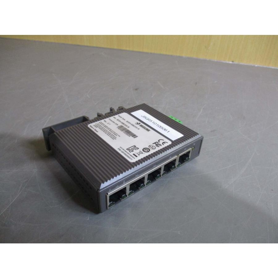 中古 MISUMI IESH-MB205-R 5/8ポートギガビットアンマネージド産業用