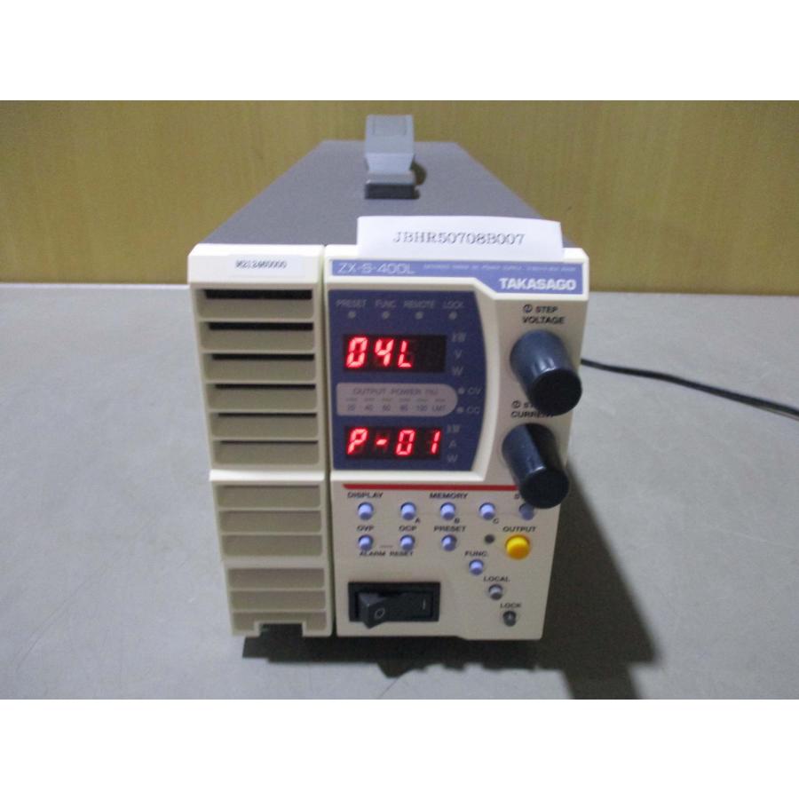 中古 TAKASAGO ズーム直流電源 ZX-S-400L 通電OK(JBHR50708B007