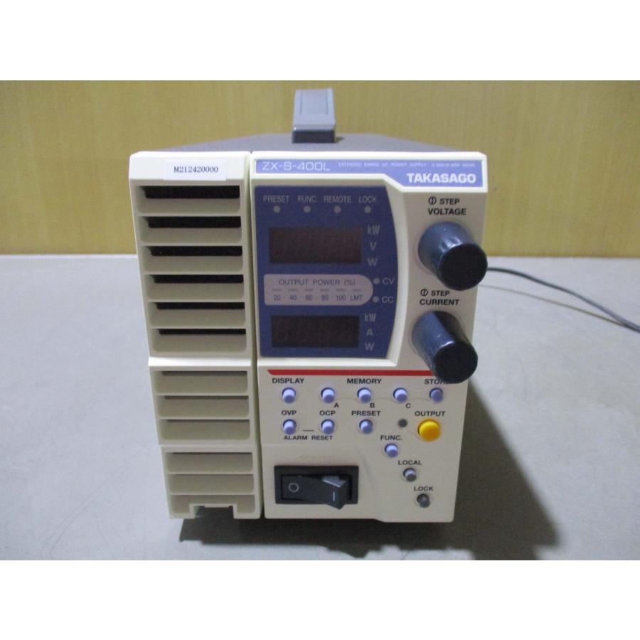 専用☆m 2500 中古 TAKASAGO ズーム直流電源 ZX-S-400L 通電OK