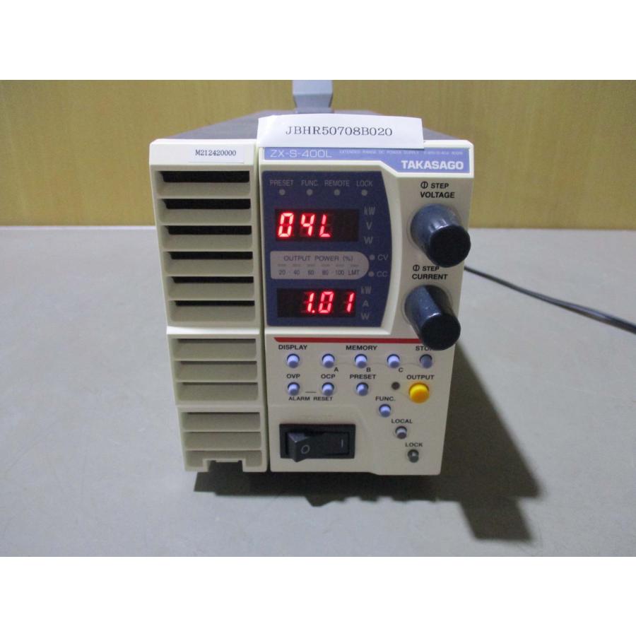 S★出品 中古 TAKASAGO ズーム直流電源 ZX-S-400L 通電OK(JBHR50708B020) SALE