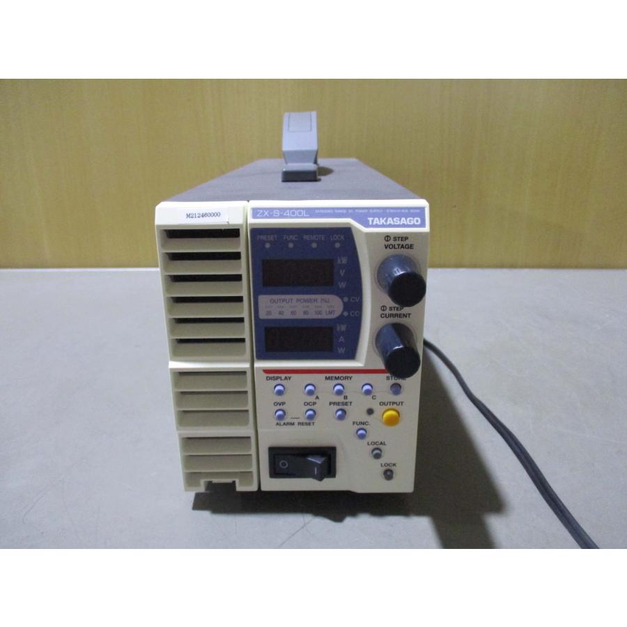 中古 TAKASAGO ズーム直流電源 ZX-S-400L 通電OK(JBHR50708B022