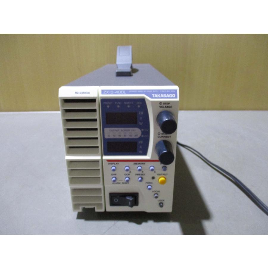 中古 TAKASAGO ズーム直流電源 ZX-S-400L 通電OK(JBHR50708B024