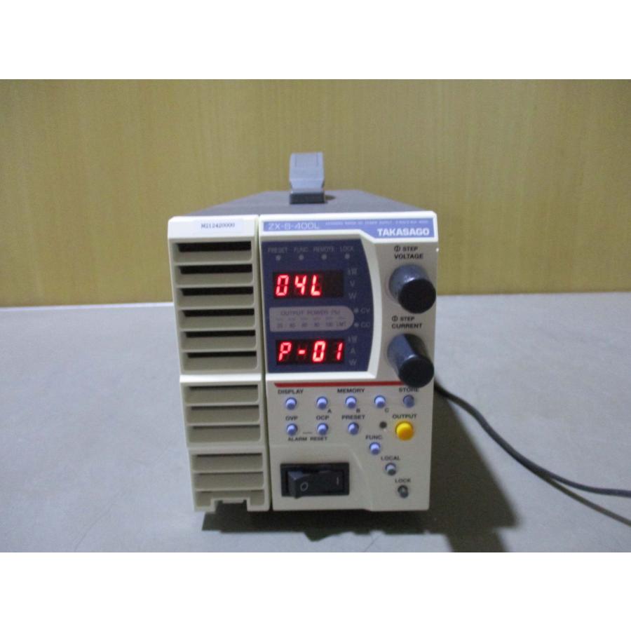 S出品 中古 TAKASAGO ズーム直流電源 ZX-S-400L 通電OK - growdesystem