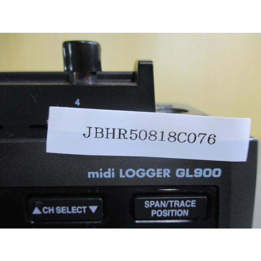 中古 GRAPHTEC midi LOGGER GL900 データロガー(JBHR50818C076 中古 GRAPHTEC midi LOGGER GL900 データロガー(JBHR50818C076