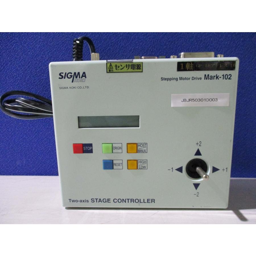 中古 SIGMA KOKI 2-AXIS STAGE CONTROLLER STEPPING MOTOR DRIVE 中古 SIGMA KOKI 2-AXIS STAGE CONTROLLER STEPPING MOTOR DRIVE
