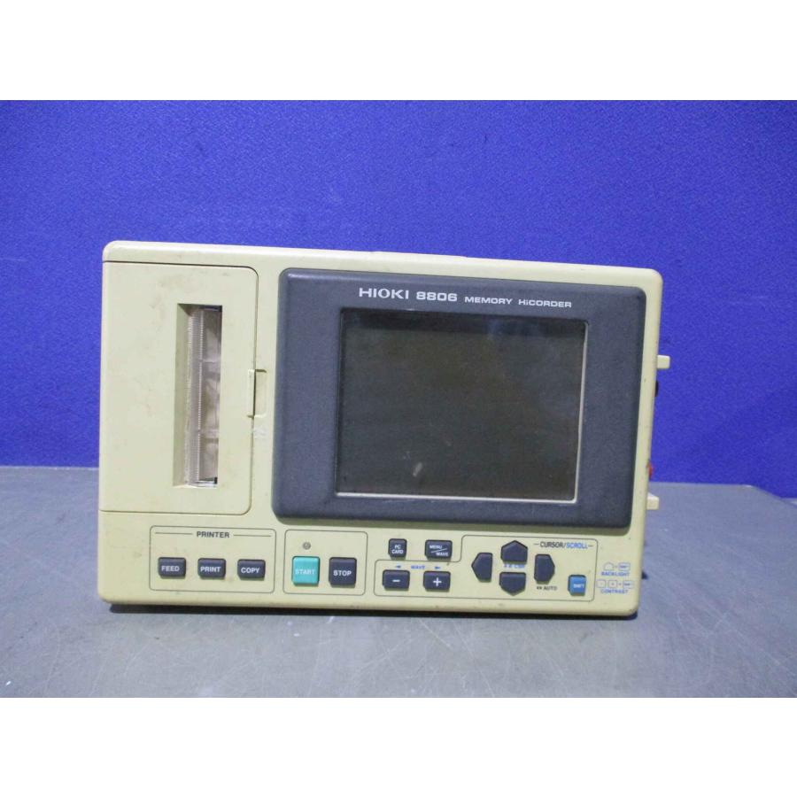中古 Hioki 8806 メモリーハイコーダー(JBJR60510C030 中古 Hioki 8806 メモリーハイコーダー(JBJR60510C030