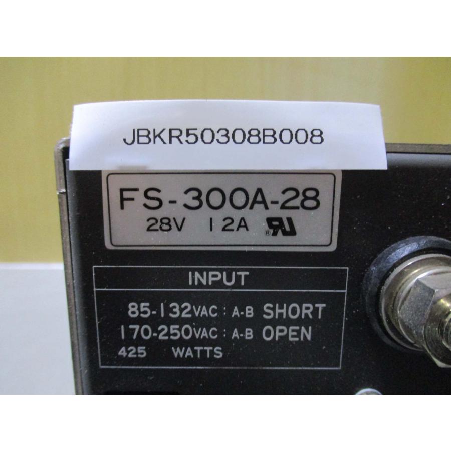 中古 NEMIC LAMBDA POWER SUPPLY FS-300A-28 電源 28V 12A