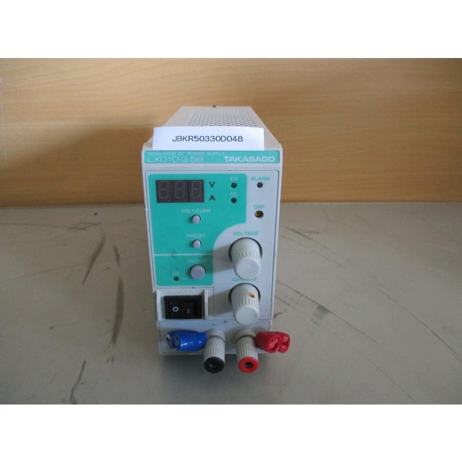 中古 Takasago LX010-3.5B Regulated Dc Power Supply 通電OK